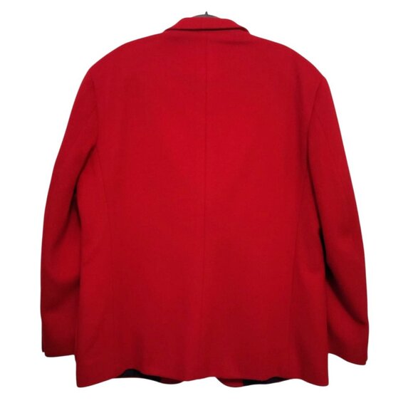 Vintage L.L. Bean Wool Coat Quilted Thinsulate Lining - Picture 8 of 15